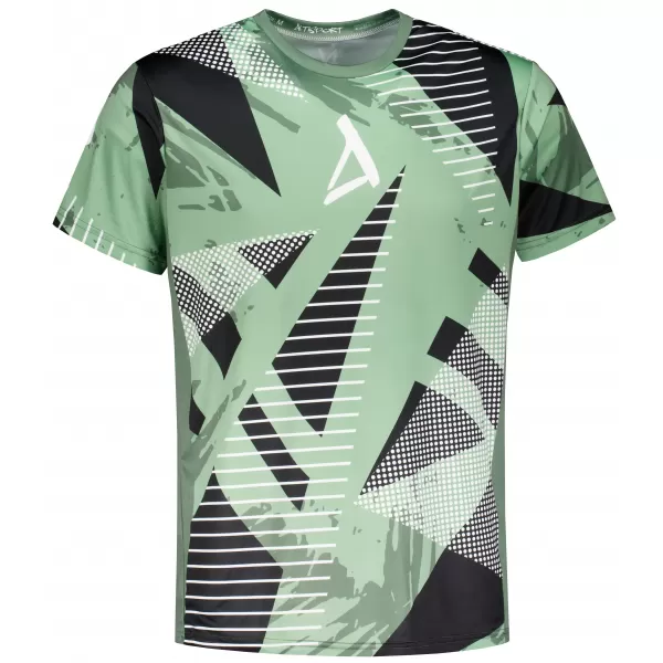  Tricou funcțional premium pentru bărbați ALTISPORT VOJ/ALM044TR01 KAKI/MILITAR 
