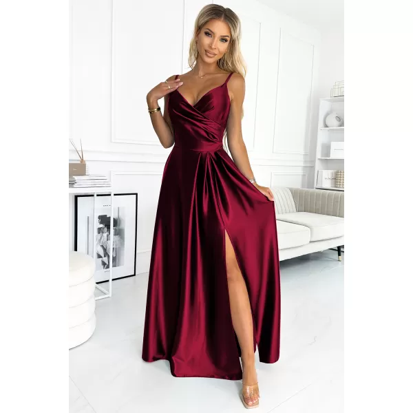 Rochie NUMOCO CHIARA 299-13 ROŞU 
