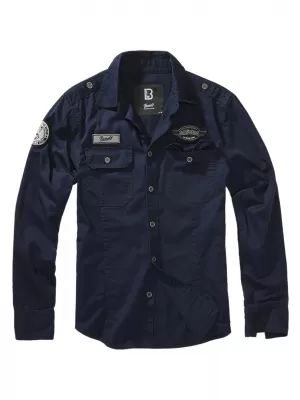 Cămaşă BRANDIT LUIS VINTAGE BD4023 MARINA