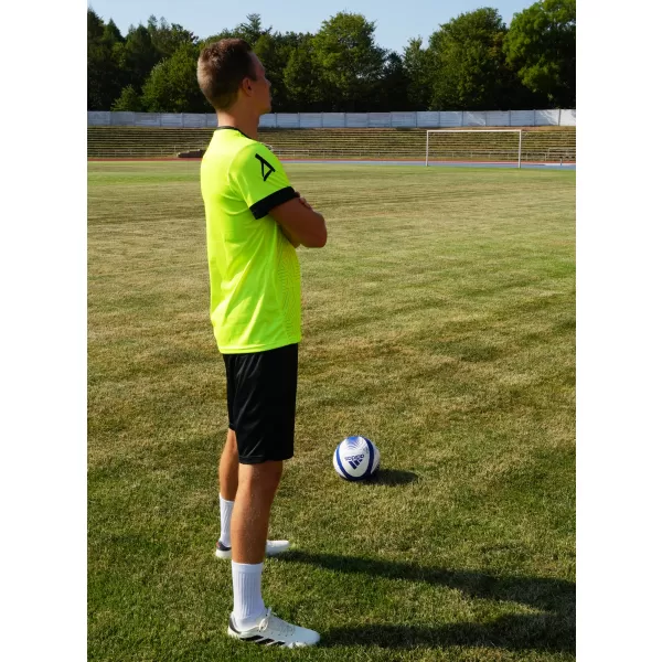 Tricou funcțional premium pentru bărbați ALTISPORT VOJ/ALM040TR01 GALBEN NEON 