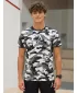 Tricou funcțional premium pentru bărbați ALTISPORT VOJ/ALM038TR01 ALB-NEGRU