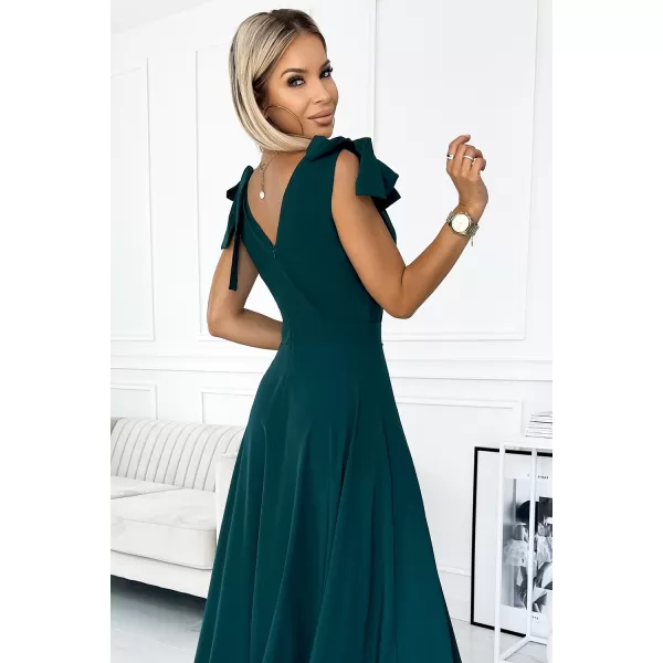  Rochie NUMOCO ELENA 405-4 VERDE 