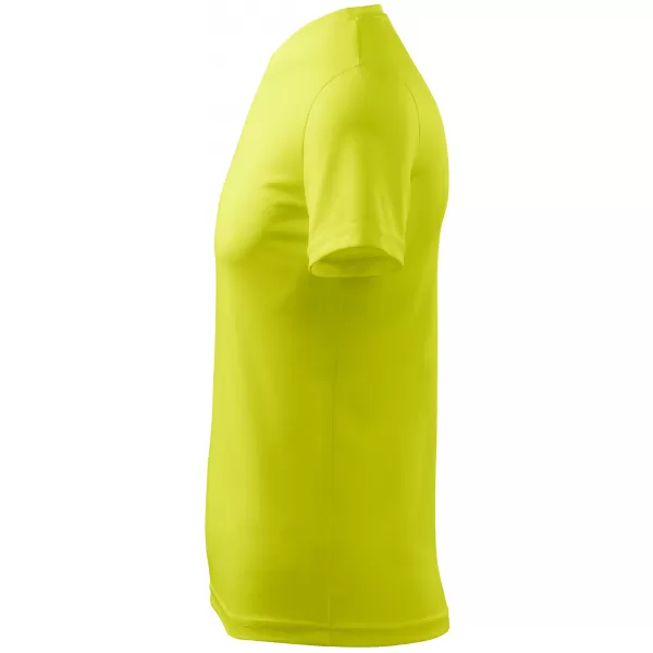 Tricou funcțional pentru bărbați ALTISPORT NoPrint NP/ALM421 GALBEN NEON 