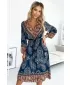 Rochie NUMOCO 510-1 ALBASTRU