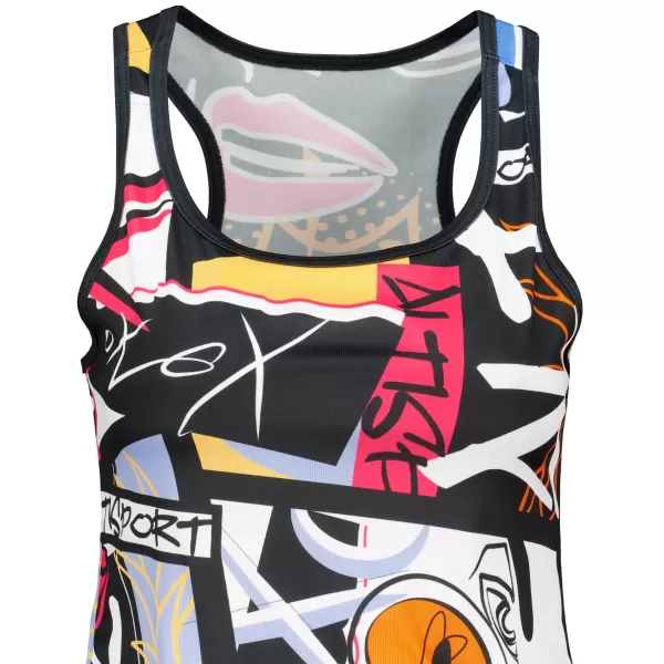  Rochie funcțională vestă de damă ALTISPORT VOJ/ALW041SAT01 NEGRU 