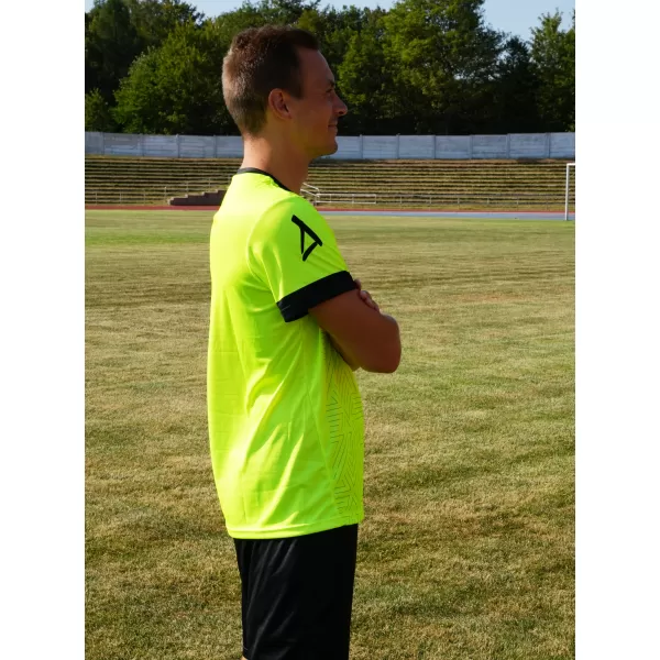  Tricou funcțional premium pentru bărbați ALTISPORT VOJ/ALM040TR01 GALBEN NEON 