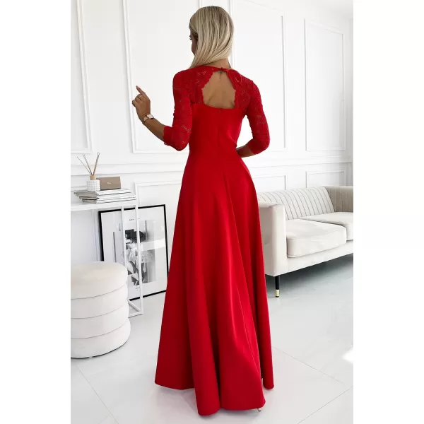  Rochie NUMOCO AMBER 309-8 ROŞU 