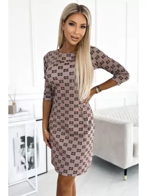 Rochie NUMOCO MARY 420-3 BEJ