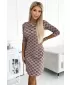 Rochie NUMOCO MARY 420-3 BEJ