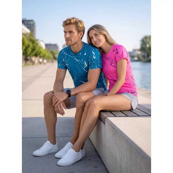  Tricou funcțional premium pentru bărbați ALTISPORT VOJ/ALM034TR01 KEROSENUL 
