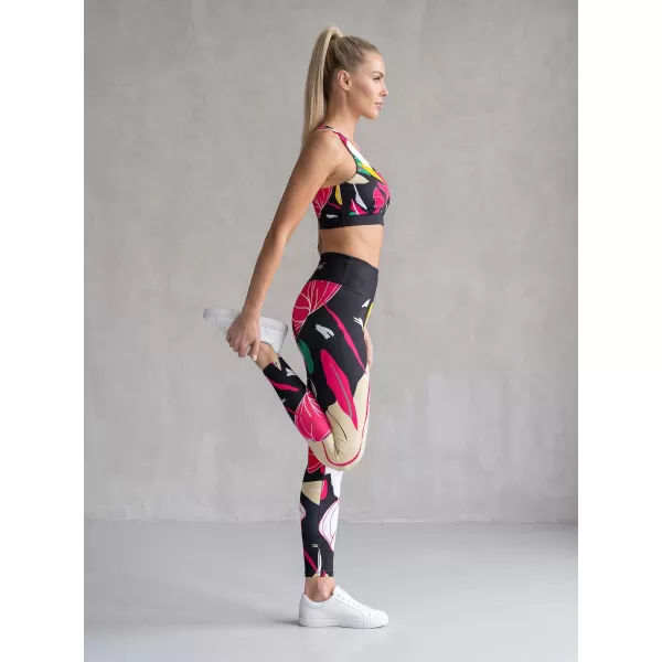  Sutien sport premium pentru femei ALTISPORT VOJ/ALW042POD01 NEGRU 
