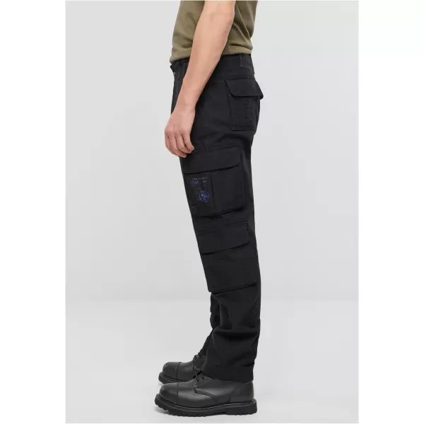  Pantaloni BRANDIT PURE SLIM BD1016 NEGRU 