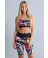 Jambiere funcționale premium pentru femei deasupra genunchiului ALTISPORT VOJ/ALW041LEG02 NEGRU