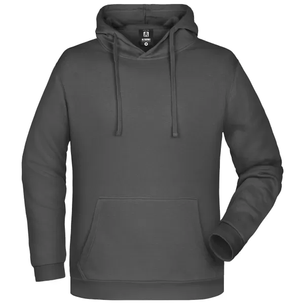  Hanorac pentru bărbați ALTISPORT NoPrint NP/ALM679NJ GRAFIT 