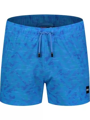 Pantaloni scurți de înot pentru bărbați NORDBLANC RAINFOREST NBSPM8019 ALBASTRU