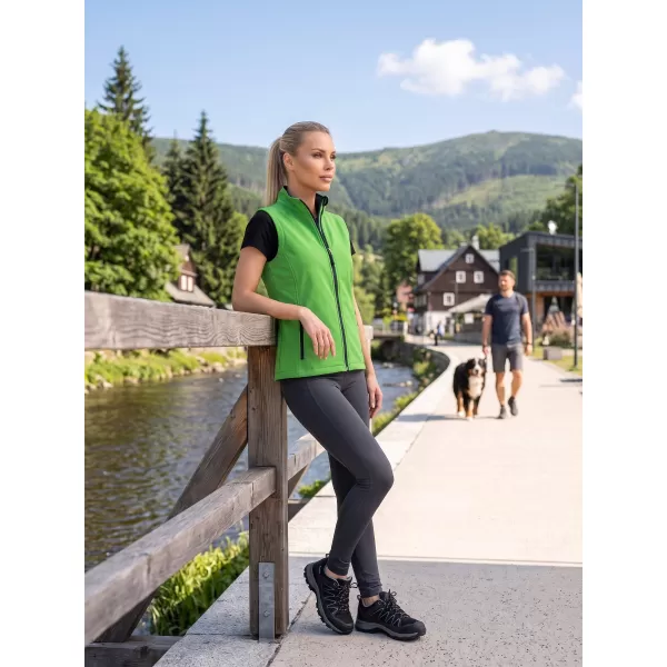  Vesta softshell dama ALTISPORT NoPrint NP/ALW7211NJ VERDE/MARINE 