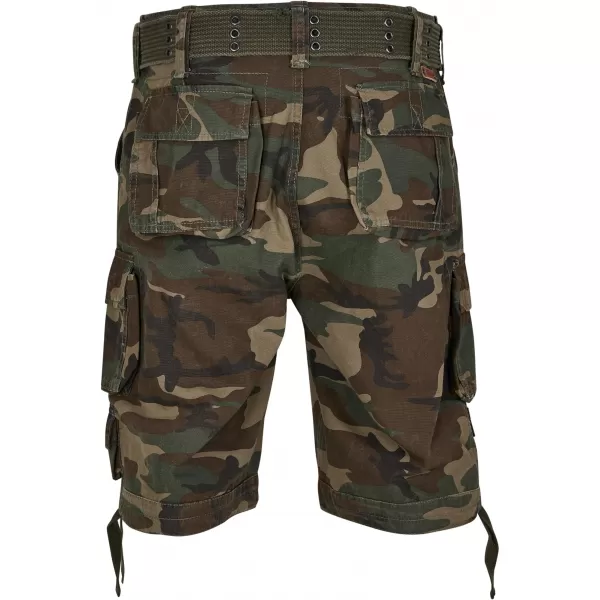  Pantaloni scurţi BRANDIT SAVAGE VINTAGE BD2001 CAMO DE MĂSLINE 