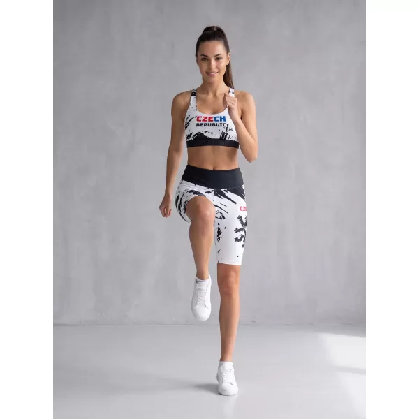  Jambiere funcționale premium pentru femei deasupra genunchiului ALTISPORT VOJ/ALW036LEG02 ABSTRACTIZARE 