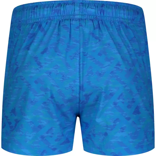  Pantaloni scurți de înot pentru bărbați NORDBLANC RAINFOREST NBSPM8019 ALBASTRU 