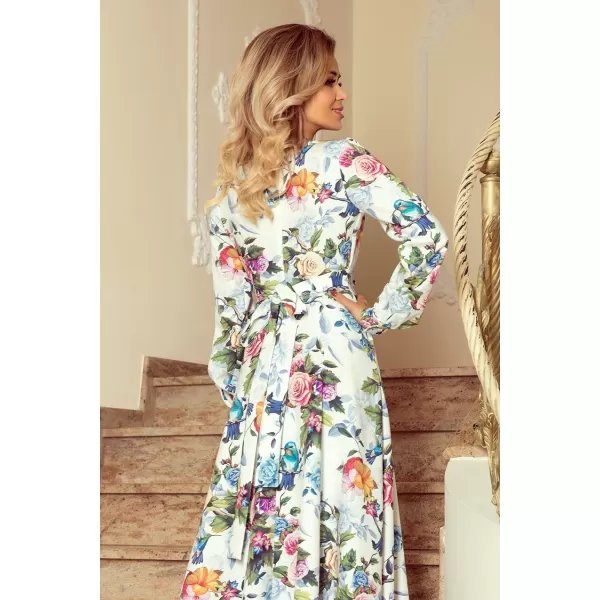  Rochie NUMOCO 245-1 ALBASTRU 