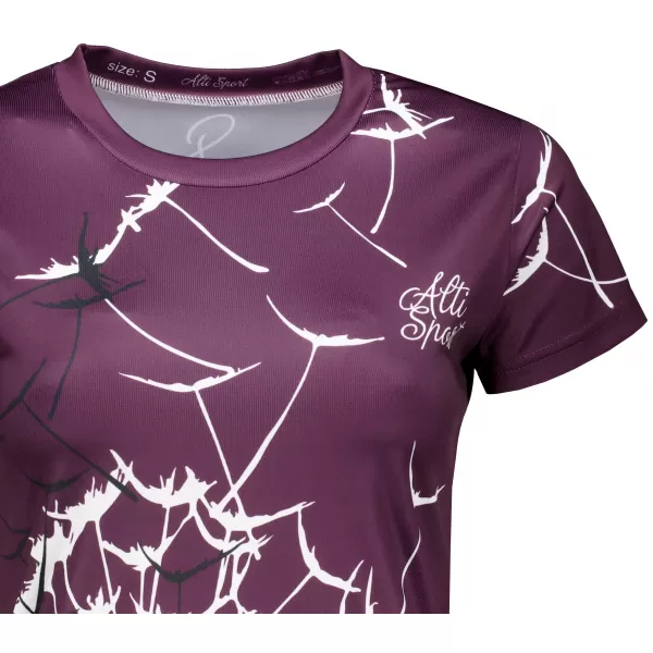  Tricou funcțional premium pentru femei ALTISPORT VOJ/ALW035TR01 SMARALD 