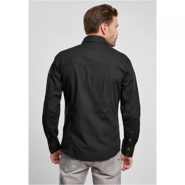  Cămaşă BRANDIT SLIM WORKER BD4005 NEGRU 