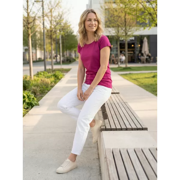  Tricou de damă ALTISPORT NoPrint NP/ALW021 FUCSIE 