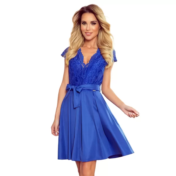 Rochie NUMOCO ANNA 242-3 ALBASTRU 