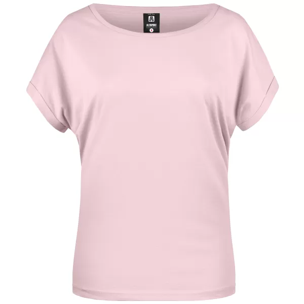  Tricou pentru femei ALTISPORT NoPrint NP/ALW5008 ROZ MOALE 