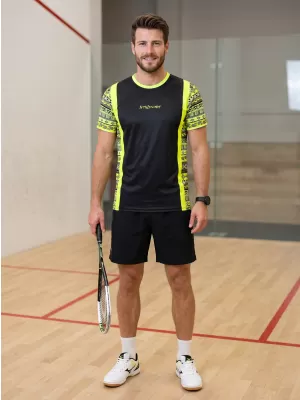 Tricou funcțional premium pentru bărbați ALTISPORT VOJ/ALM043TR01 GALBEN NEON