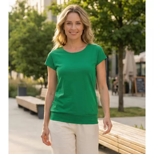  Tricou de damă ALTISPORT NoPrint NP/ALW021 VERDE MEDIU 
