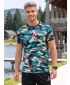 Tricou funcțional premium pentru bărbați ALTISPORT VOJ/ALM038TR01 KEROSEN/MARO