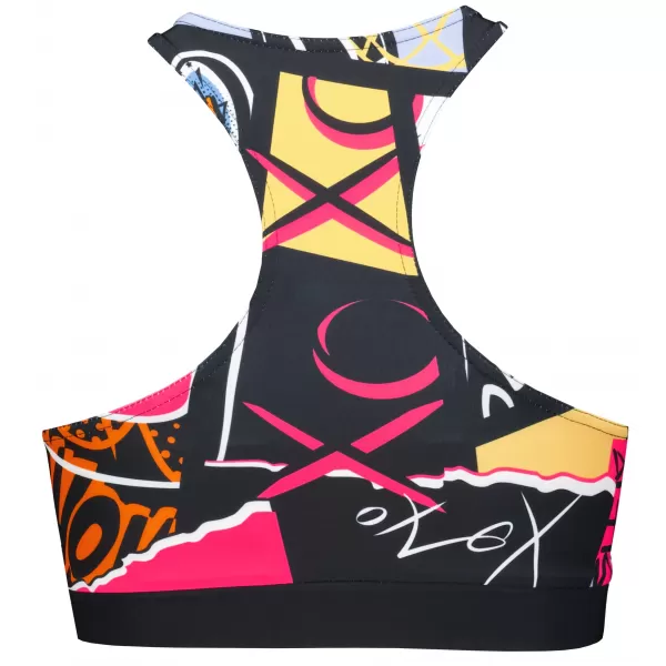  Sutien sport premium pentru femei ALTISPORT VOJ/ALW041POD01 NEGRU 