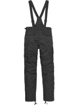 Pantaloni BRANDIT THERMAL DUNGAREES BD1012 NEGRU