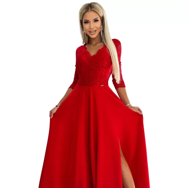  Rochie NUMOCO AMBER 309-8 ROŞU 