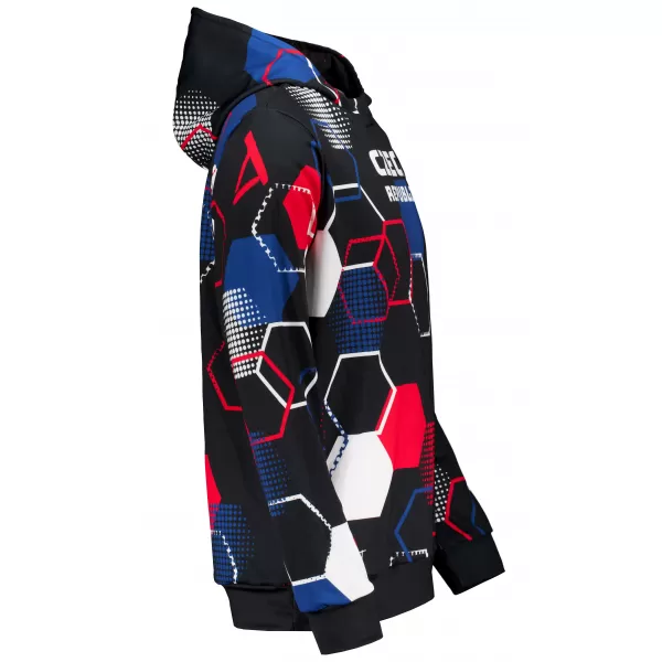  Hanorac funcțional premium pentru bărbați ALTISPORT VOJ/ALM036MI01 HEXA BLACK 
