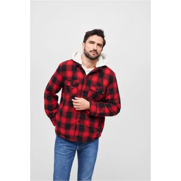  Sacou BRANDIT LUMBER BD3172 ROȘU/NEGRU 