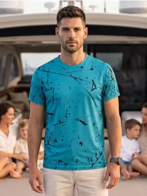 Tricou funcțional premium pentru bărbați ALTISPORT VOJ/ALM034TR01 SMARALD