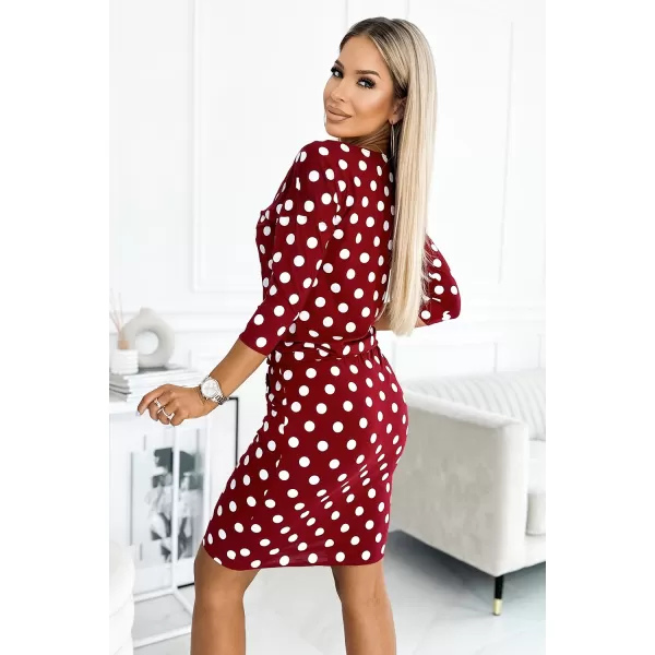  Rochie NUMOCO A13-156 ROŞU 
