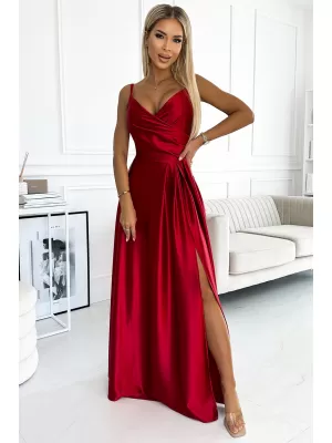 Rochie NUMOCO CHIARA 299-14 ROŞU