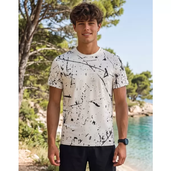  Tricou funcțional premium pentru bărbați ALTISPORT VOJ/ALM034TR01 ALB 