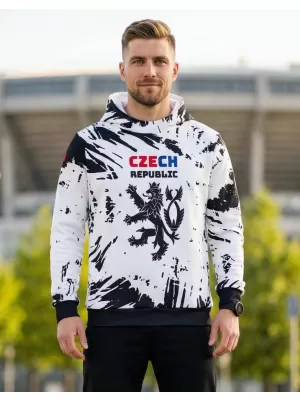 Hanorac funcțional premium pentru bărbați ALTISPORT VOJ/ALM036MI01 ABSTRACT