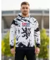 Hanorac funcțional premium pentru bărbați ALTISPORT VOJ/ALM036MI01 ABSTRACT