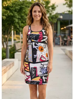 Rochie funcțională vestă de damă ALTISPORT VOJ/ALW041SAT01 NEGRU