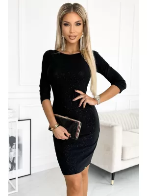 Rochie NUMOCO ELEONORA 529-1 NEGRU