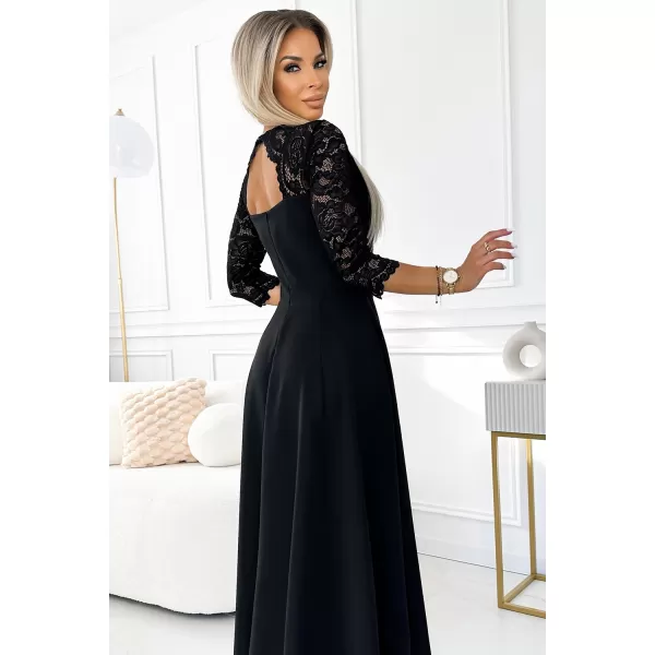  Rochie NUMOCO AMBER 309-11 NEGRU 