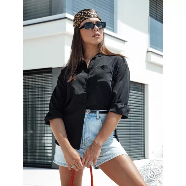  Cămaşă DSTREET ELEGANZZA DY0437 NEGRU 