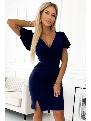 Rochie NUMOCO NINA 479-2 ALBASTRU