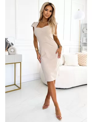 Rochie NUMOCO 318-6 BEJ