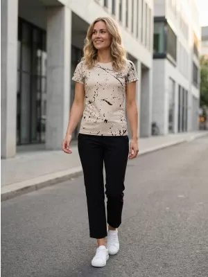 Tricou funcțional premium pentru femei ALTISPORT VOJ/ALW034TR01 FUCSIE